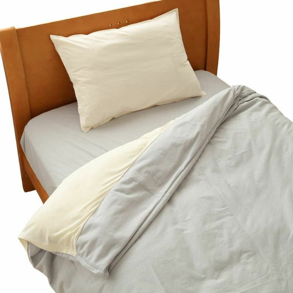 速乾 防水シーツ 掛け布団カバー ダブル 190x210cm ソフトメッシュ