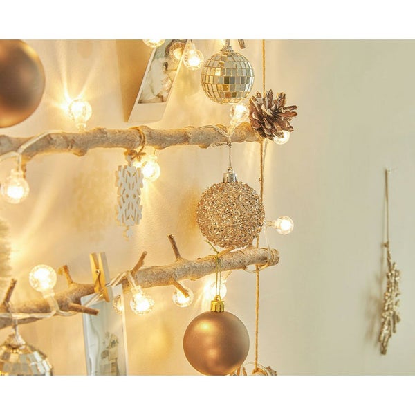 壁掛けツリーアンティークブラウンL