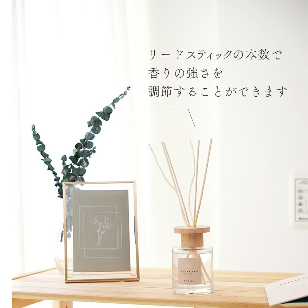 フレグランス ディフューザー WHITE TEA M 300ml |寝具・インテリアの
