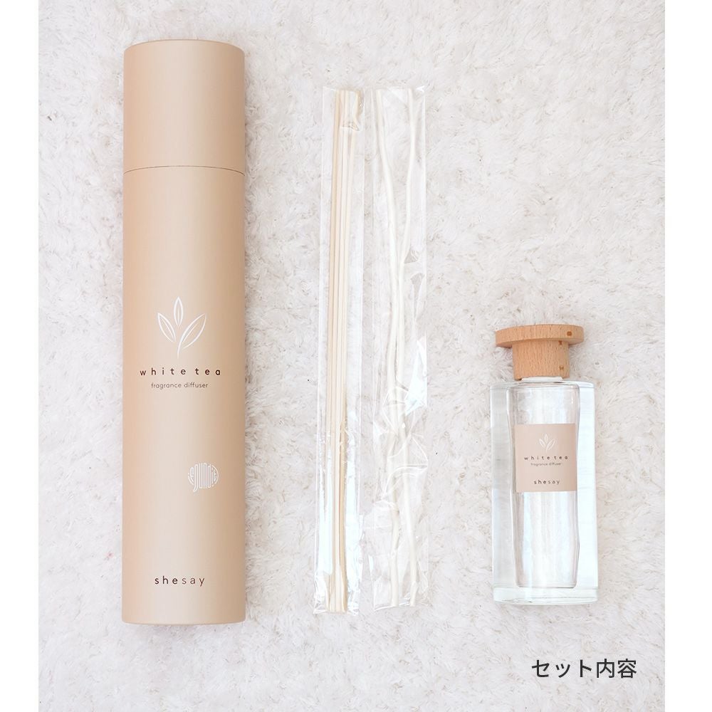 フレグランス ディフューザー WHITE TEA M 300ml |寝具・インテリアの