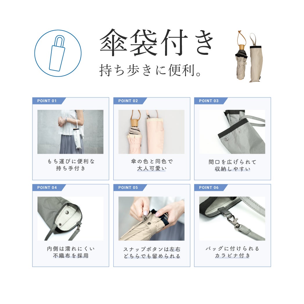 ８本骨折り畳み傘